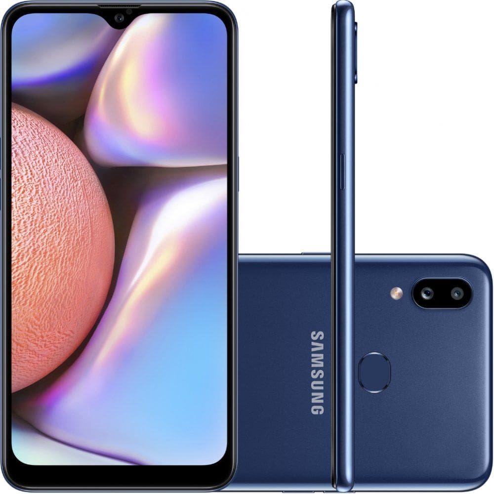 Smartphone Samsung Galaxy A10 S 32GB Dual Câmera 13.0 MP + 2.0 MP Tela 6.2  | Casas Bahia