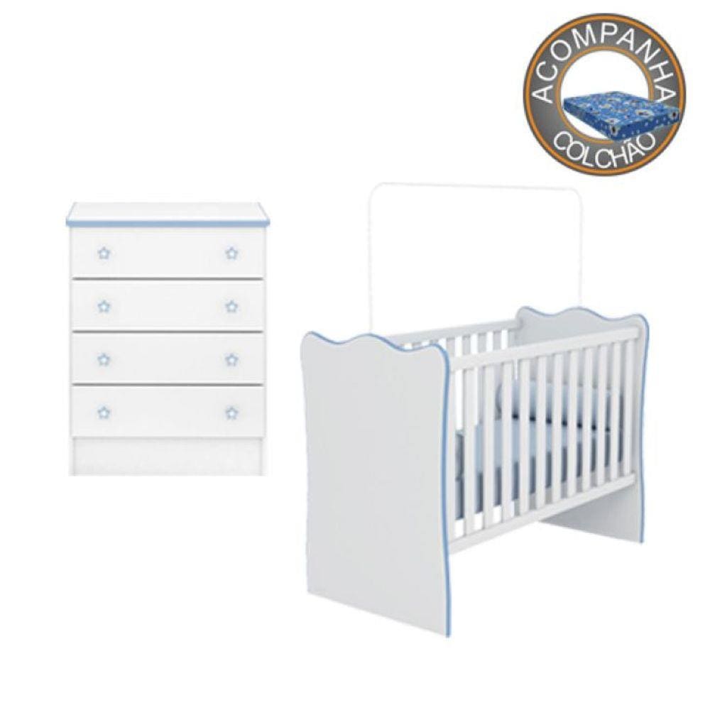 Kit berco comoda quarda roupa tuboarte Casas Bahia