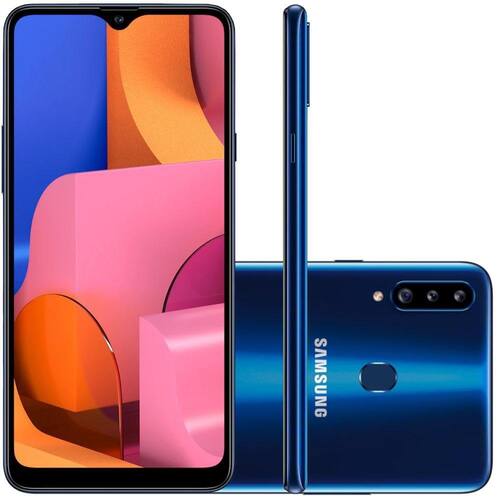 Smartphone Samsung Galaxy A20s 32gb Câmera | Casas Bahia