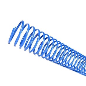 Kit Espiral Para Encadernação Azul 20 Mm 120 Folhas 70Un