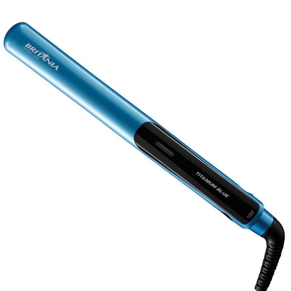 Chapinha Prancha Britânia Titanium Blue 220°C | Casas Bahia