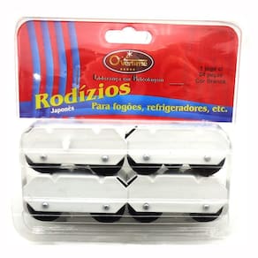 Kit Pé Rodizio Para Fogão Geladeira e Freezer Extra Forte