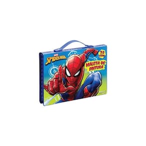 Maleta De Pintura Infantil Homen Aranha 72 Itens Spider Man
