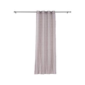 Cortina Véu 1 Folha 140x220cm Taupe Just Home Collection