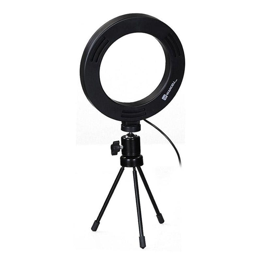 Ring Light Iluminador Led 16Cm  + Mini Tripé