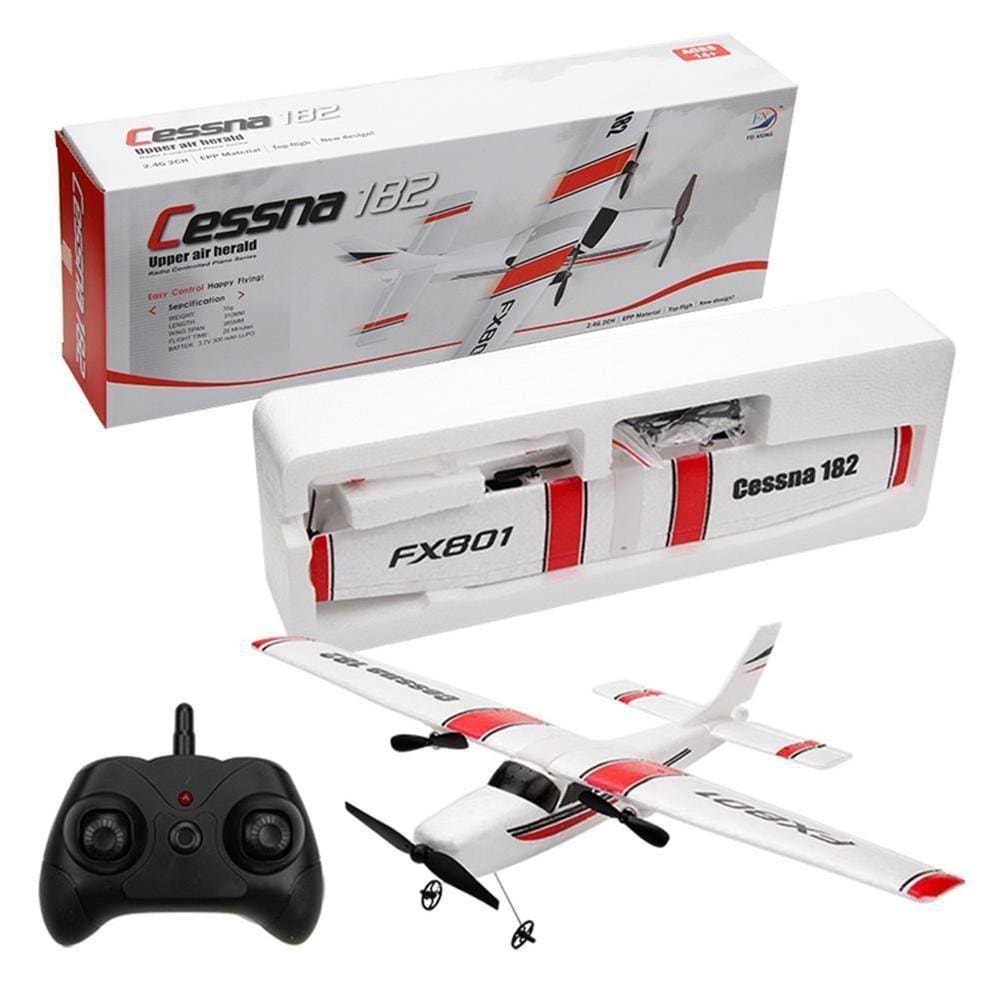 Avião De Controle Remoto Wltoys Cessna-182 F949 3 Canais-2.4ghz - Branco em  Promoção na Americanas