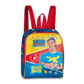 Mochila Gi Neto / Luccas Neto de Costas Infantil - Clio - Tem Tem