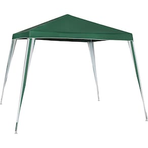 Gazebo de Poliéster Montável 300x300cm Verde Just Home Collection