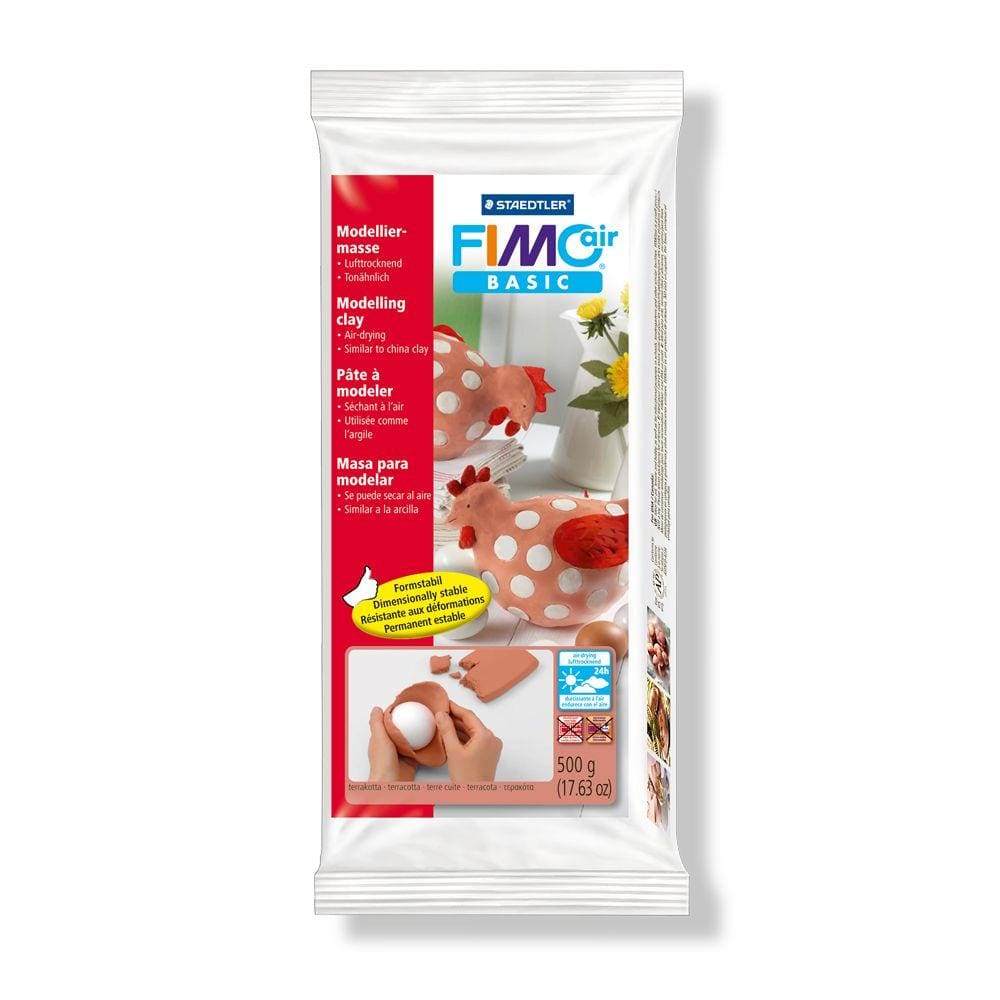 Massa Argila FimoAir Basic Cor da Pele 500g 8100-43