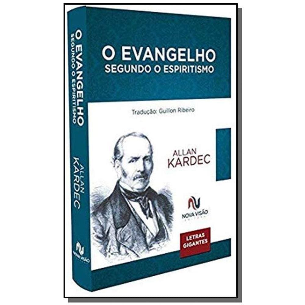 Evangelho Segundo Espiritismo Letras Grandes | Casas Bahia