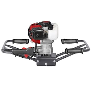 Perfurador de Solo á Gasolina Guidão Duplo 52CC BPS52D 2T - Branco