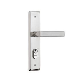 Fechadura de banheiro de aço zamac cromada 40mm Fit MZ560N Papaiz Papaiz
