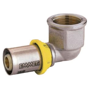 Cotovelo Emmeti Prensar Tubo 26Mm X 3/4 Fêmea 28125046