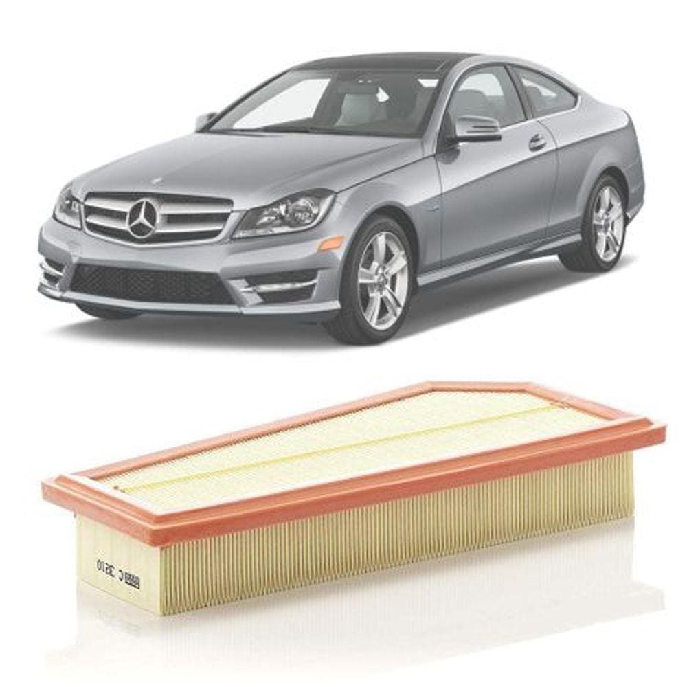 Filtro Ar Mann Mercedes C-200 1.8 16V 2009-2014 M271.820/860