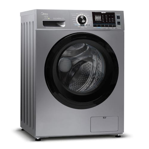 imagem-Lava E Seca Midea LSE11X Grafite Metálico 11Kg Storm Wash Inverter Tambor 4D Porta Preta - 220V