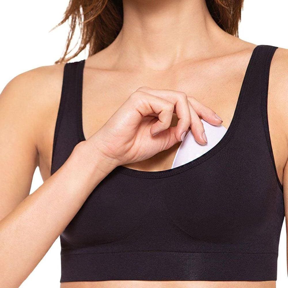 Top Com Bojo Removível Sem Costura Loba Touch Lupo