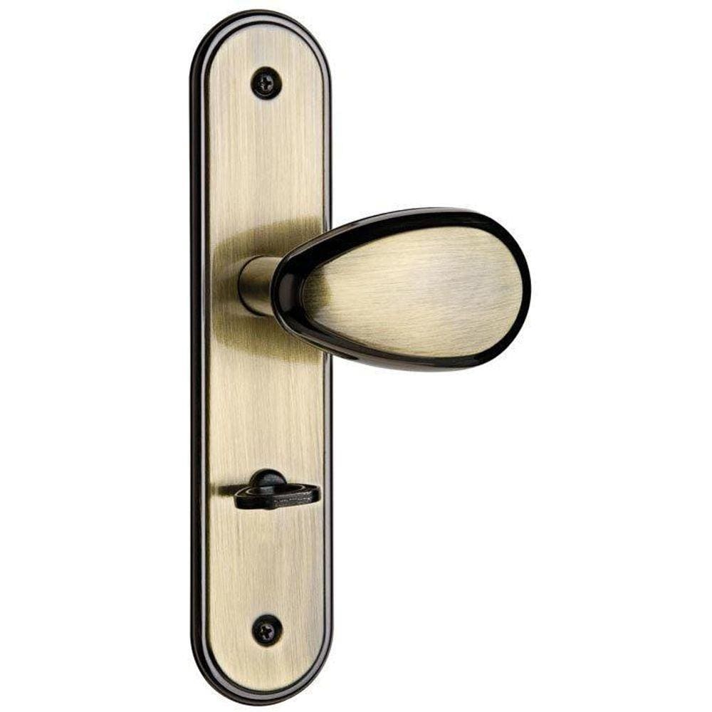 Fechadura para Banheiro Soprano Bora, Ouro Velho - BORA-4053-PY-E14