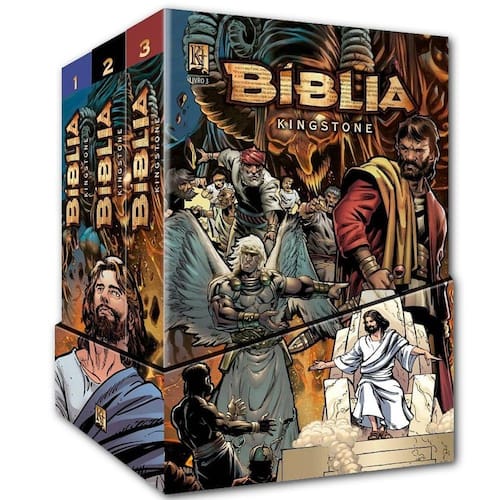 Bíblia Kingstone (3 volumes) 100% Cristão