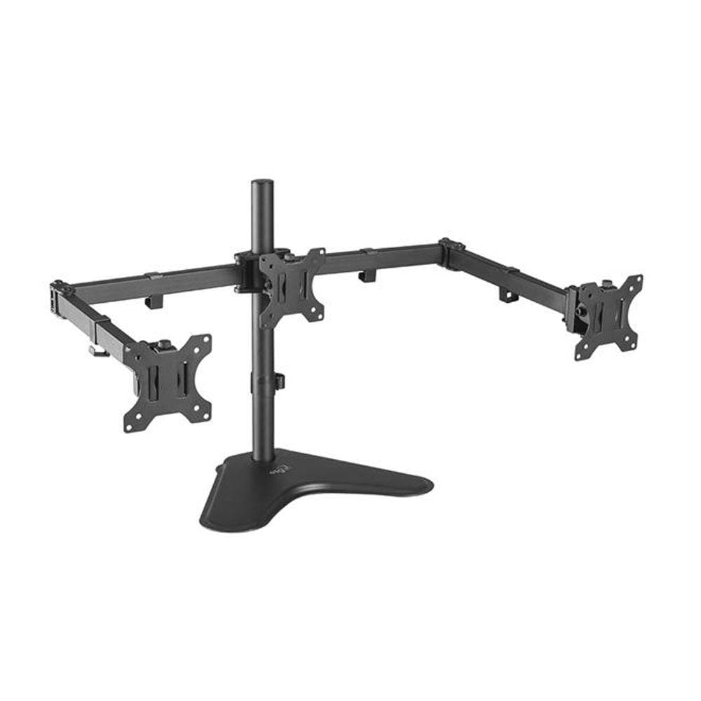 Suporte De Mesa Para 3 Monitores ELG T1236N 13 A 27 Pol