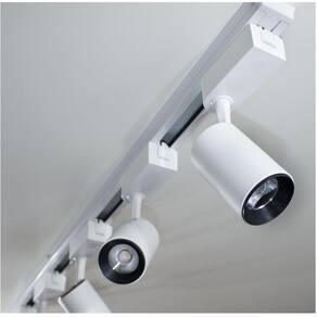Trilho eletrificado 2m + 6 spots 7w 3000k bivolt branco ST495