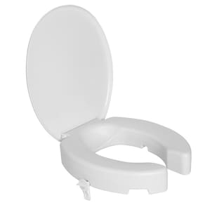Assento Sanitário Astra TAE7T-T Elevado 7.5cm Com Trava E Tampa