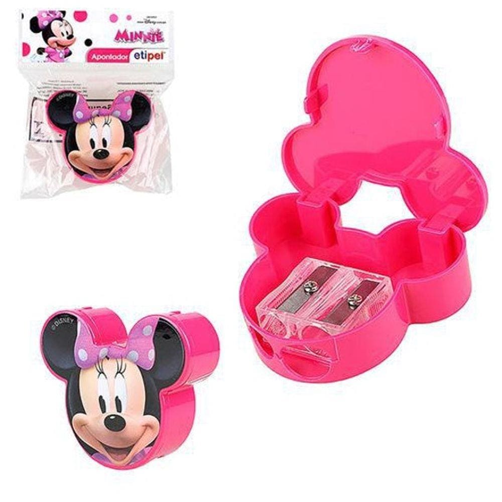 Apontador Com Deposito Minnie Na Solapa