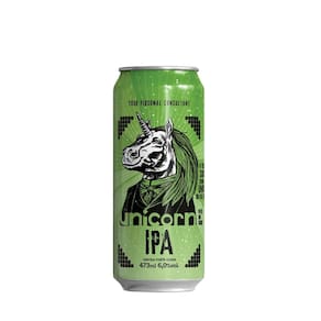 Cerveja artesanal Unicorn IPA lata 473ml