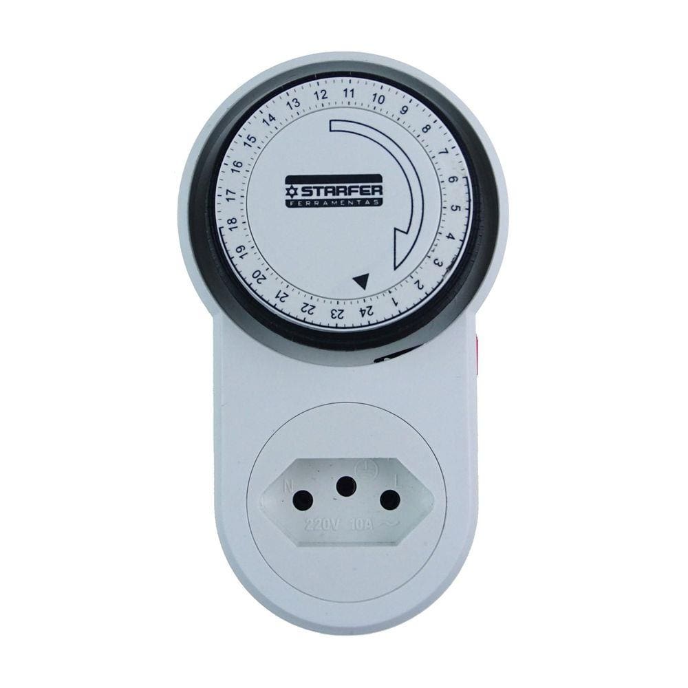 Timer Temporizador Analogico 10a Bivolt Starfer