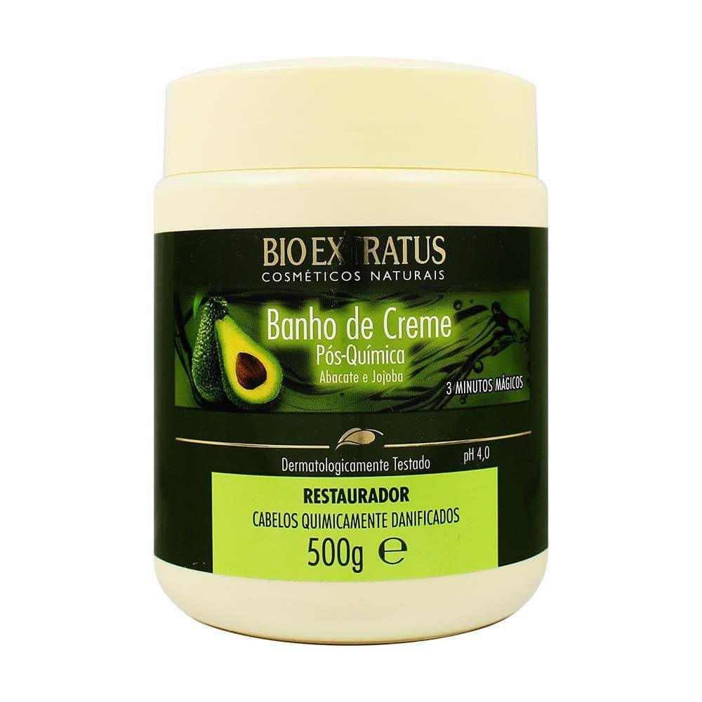 Banho De Creme Pós Química Abacate E Jojoba 500g