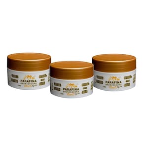 Parafina Bronzeadora Gold 120G Lorkin - 3 Unidades