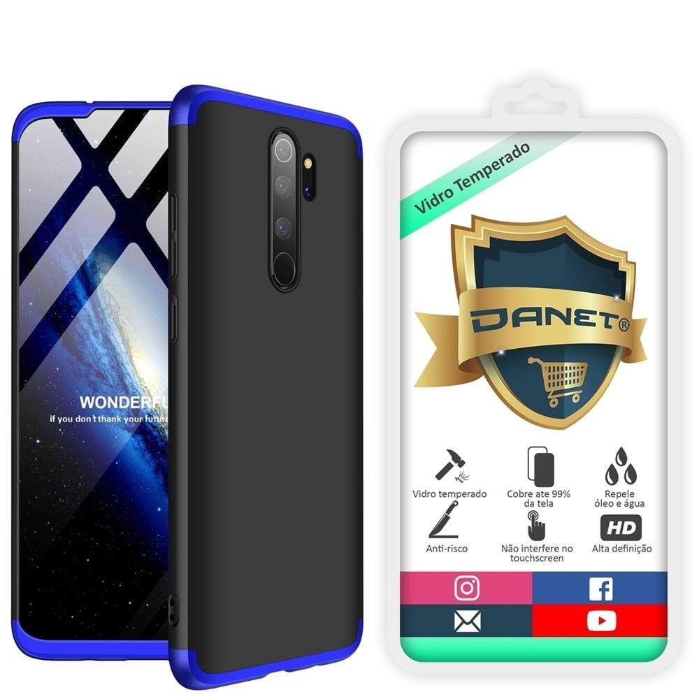 Capa de vidro temperado para xiaomi redmi, tampa com degradê de silicone  macio para modelos note 8 pro|Caso de telefone \u0026 Covers| - AliExpress