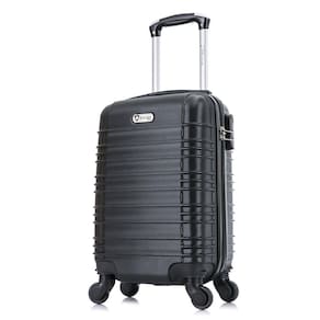 Mala pequena de bordo 20" Detroit Swiss Move - Preta
