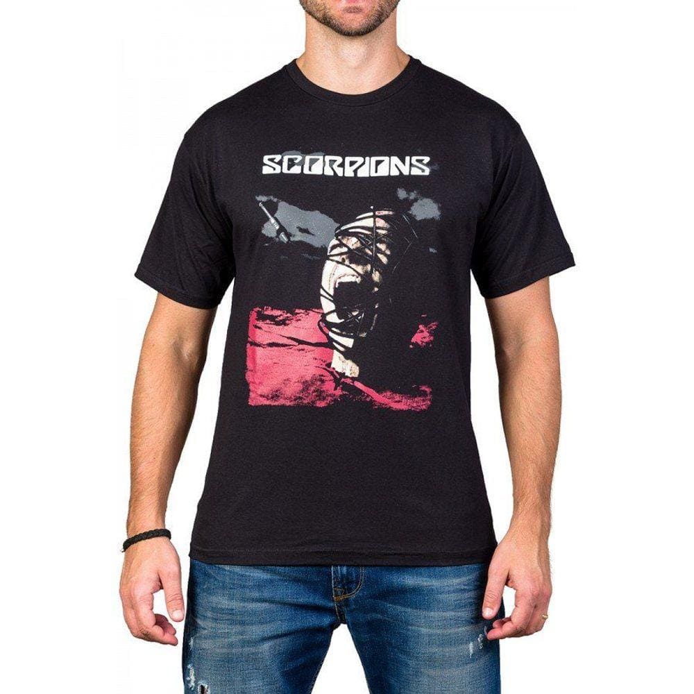 camisa da banda scorpions