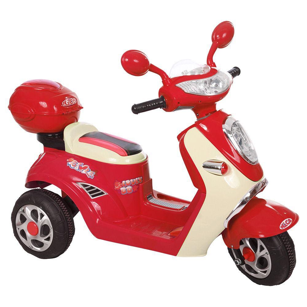 Moto Eletrica Infantil Motocross Rosa Homeplay 242