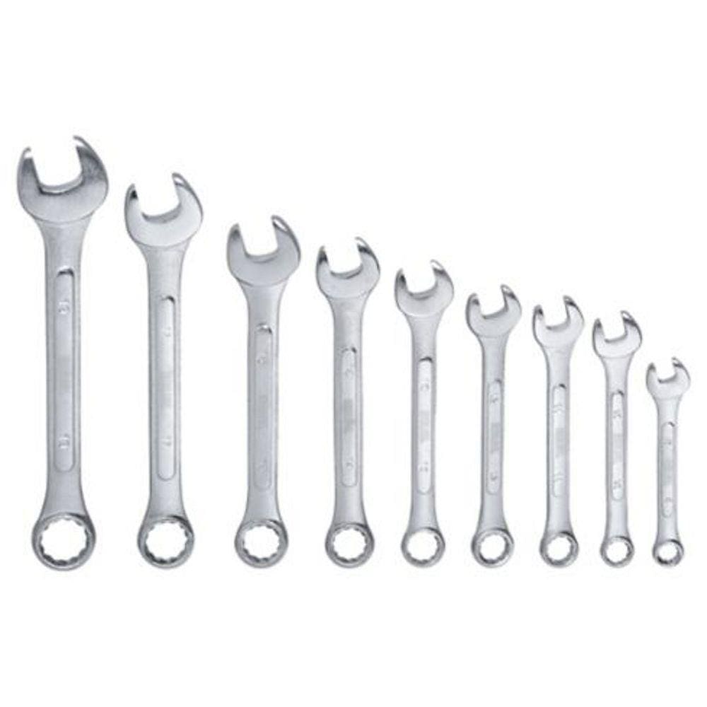 Conjunto de Chaves Combinadas Peça, 9mm