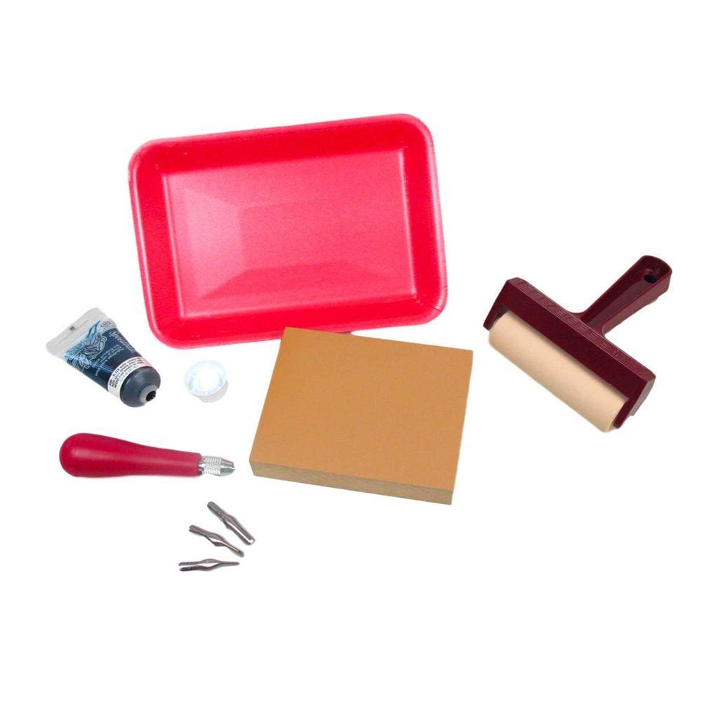 Kit Para Xilogravura Básico - Speedball