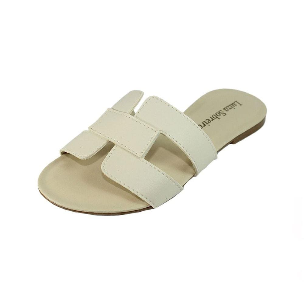 Rasteira Luiza Sobreira Off White Mod. 2033