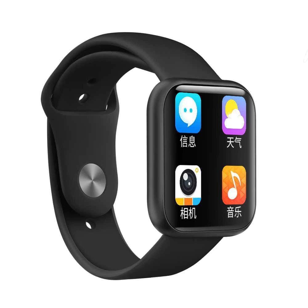 smartwatch relógio inteligente fitness aço p80