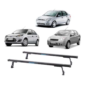 Rack Teto Resistent Ford Fiesta Sedan 4pts 02-14 LW121