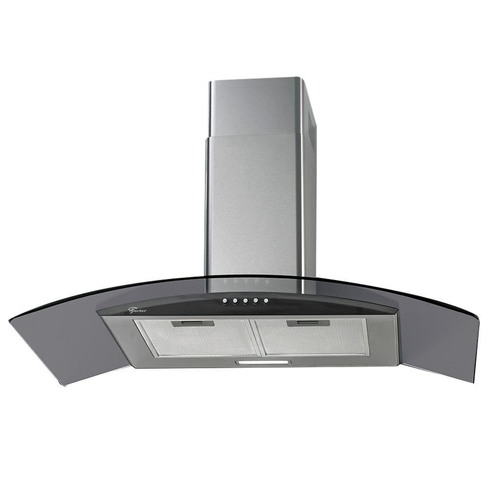 Coifa de Parede Fischer Talent Fit, Inox, 28019-63485, 90cm, 3 Velocidades, 220V