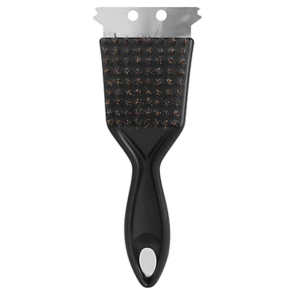 Escova Raspadora 2 Funções para Churrasqueira Preto Mr Beef