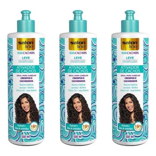 Salon Line Leve Ativador De Cachos 500ml Kit C 03 Casas Bahia Salon Line Leve Ativador De Cachos 500ml Kit C 03 Casas Bahia