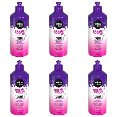 Salon Line Todecacho Cachos Dos Sonhos Creme Para Pentear 500ml Kit C 06 Casas Bahia