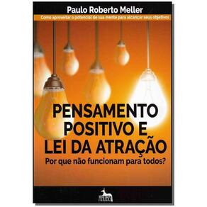Livro -Pensamento Positivo e Lei da Atracao