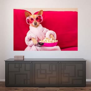 Painel Adesivo de Parede - Cachorro - Pet Shop - 774pnm