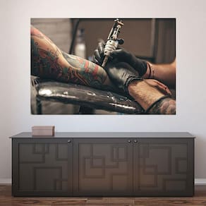Painel Adesivo de Parede - Tatuagem - 1184pnp
