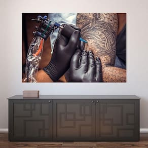 Painel Adesivo de Parede - Tatuagem - 1194pnp
