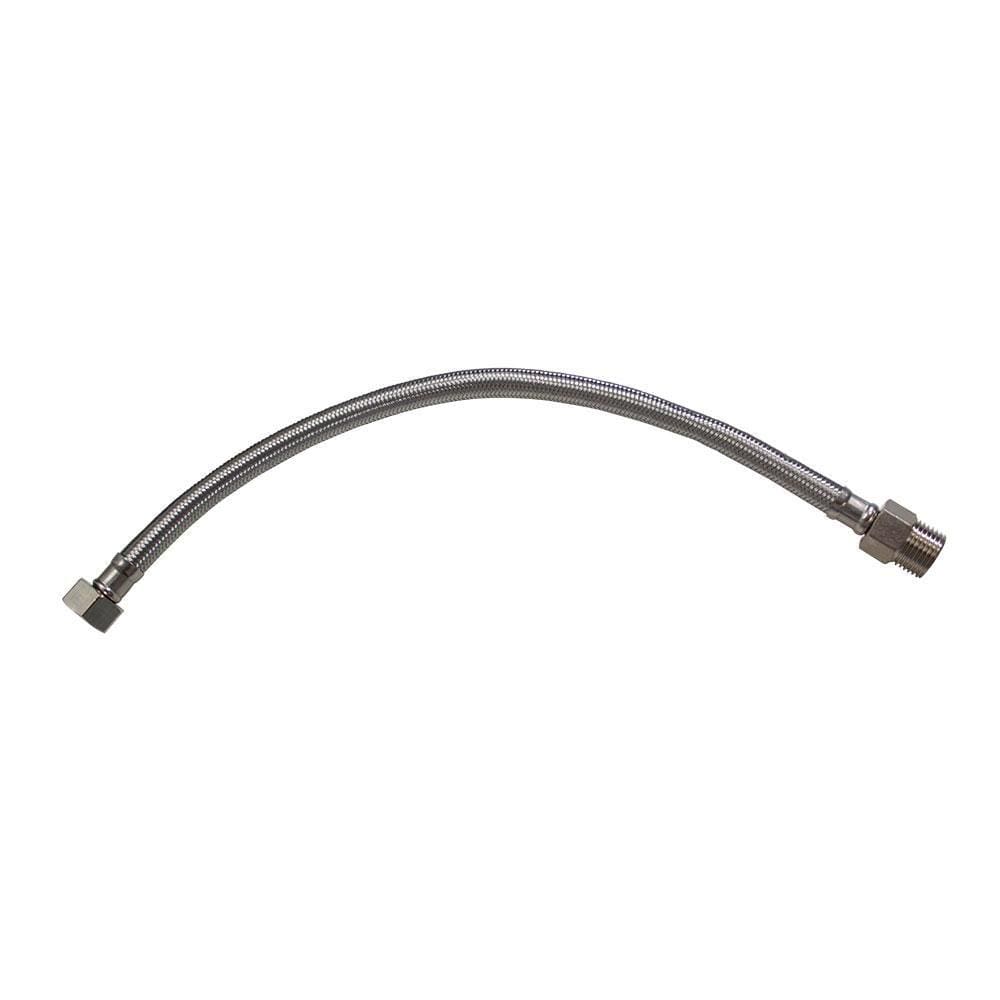 Engate Flexível Malha Inoxidável 40cm Rayco