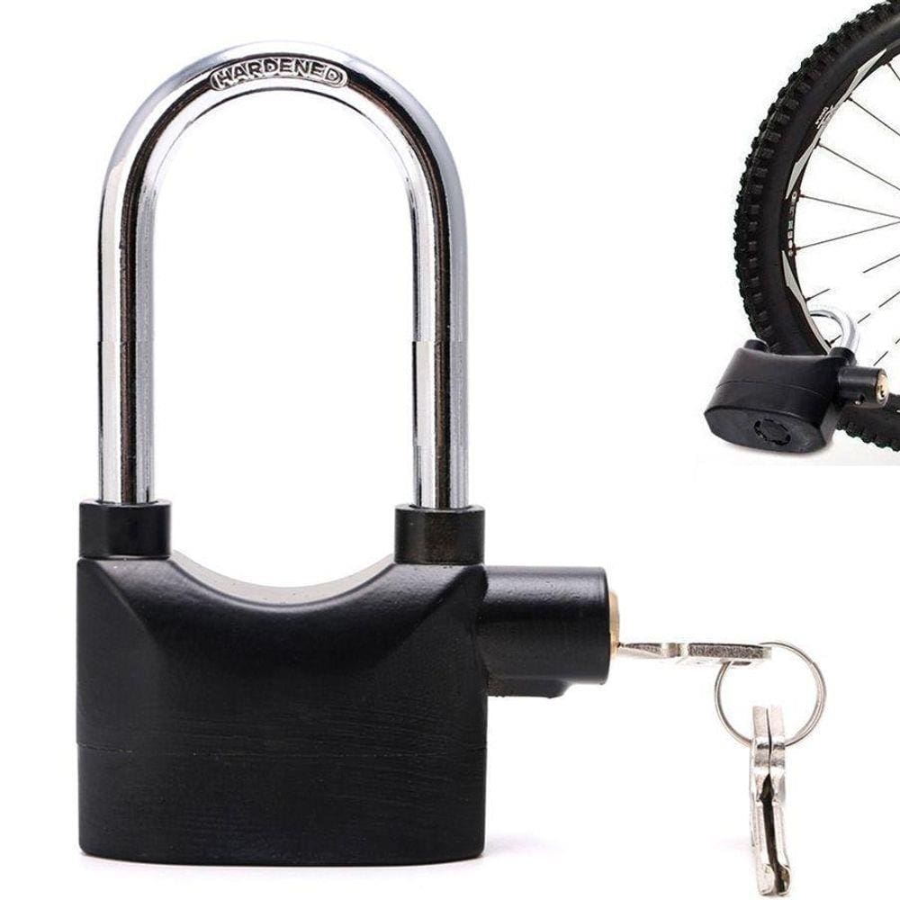 Cadeado Com Alarme Sirene 110db Anti Furto Segurança
