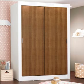 Guarda-Roupa Infantil Madesa Bento 2 Portas de Correr 2 Gavetas